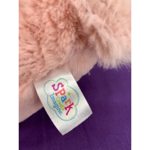 Spark your imagination Pink Rabbit BunnyJingle Rattle Embroidered Eyes and nose - Picture 8 of 10